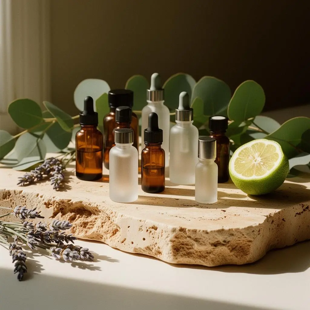 Calming aromatherapy massage room at D4 Season near Edmonds, WA
