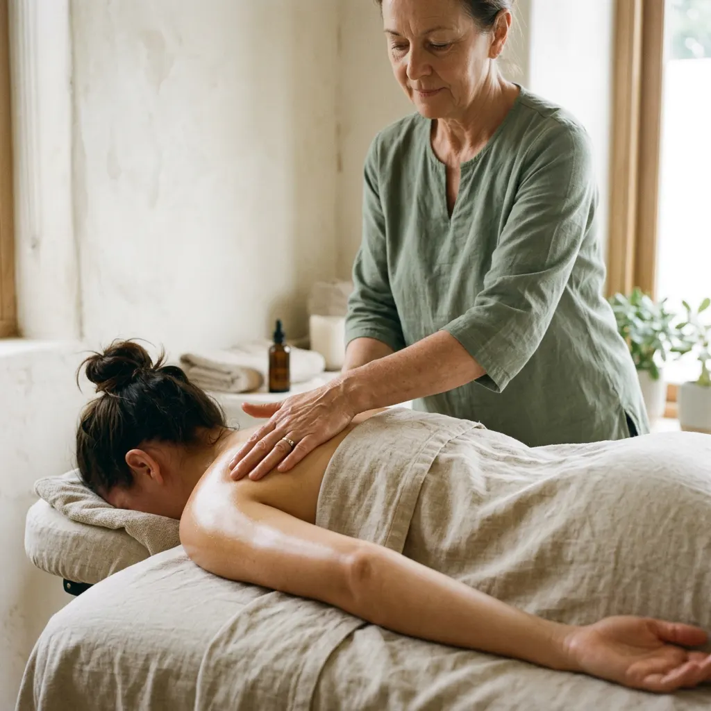 Swedish relaxation massage at D4 Season near Seattle North