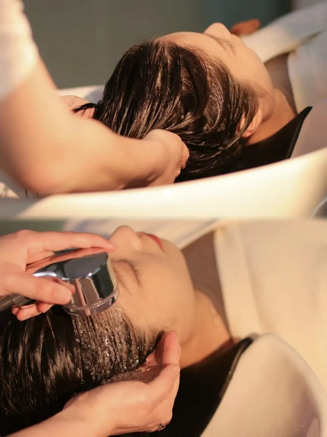 Targeted scalp treatment for oily scalp and product buildup at D4 Season in Lynnwood, WA