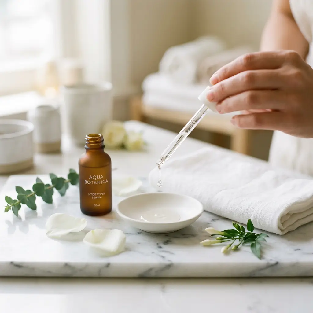 Relaxing skin care room at D4 Season near Seattle North